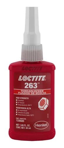 Loctite 263 Sellador De Roscas Permanente 50 Ml Envío gratis