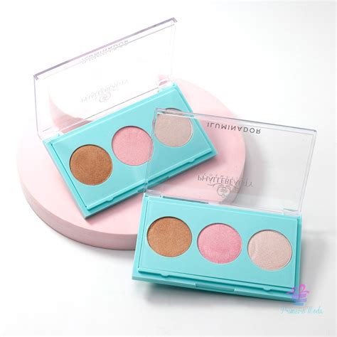 Paleta Iluminador PhálleBeauty 3 Cores PH0319 Shopee Brasil