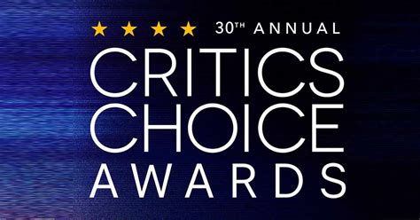 Critics Choice Awards 2025 What Are The Tv Nominees For The 30th