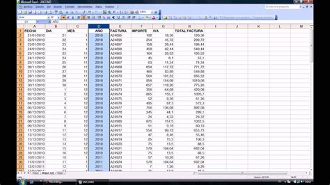 Cómo Eliminar Una Columna Con Excel Youtube