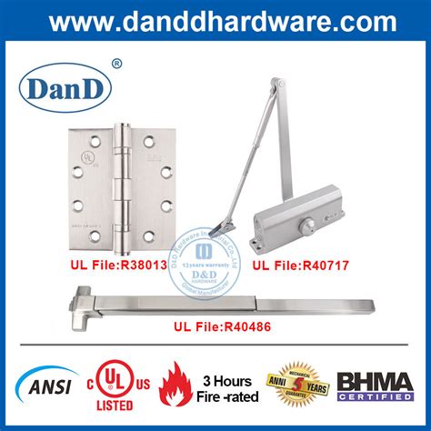 UL Listed Manufacturer Fire Rated Stainless Steel Fitting Door Hinge