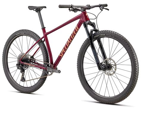 Specialized Chisel Hardtail Mountain Bike Gloss Maroon Ice Papaya S