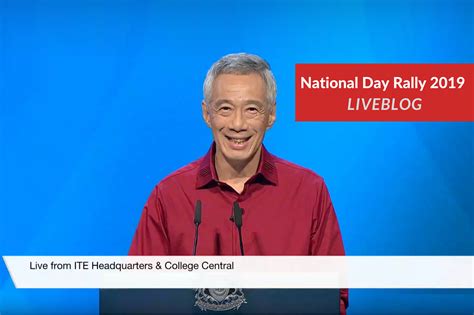 Pm Lee Hsien Loongs National Day Rally 2019 Liveblog Updates And