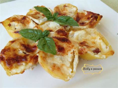 Conchiglioni Ripieni Con Salsiccia E Ricotta Rosly A Passion For Pastry