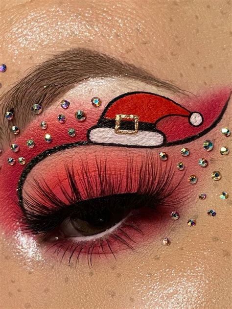 Pin By Farid Blancas On Guardado R Pido Christmas Eye Makeup Holiday