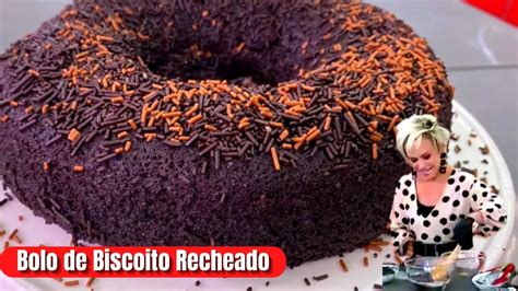 Bolo De Biscoito Recheado Ana Maria Braga YouTube