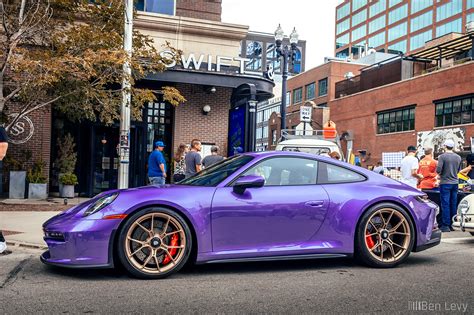 Viola Purple Metallic Porsche Gt Touring At Checkeditout Chicago