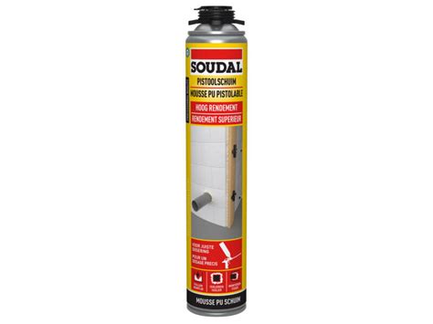 Soudal Pu Schuim Hoog Rendement 750ml Hubo