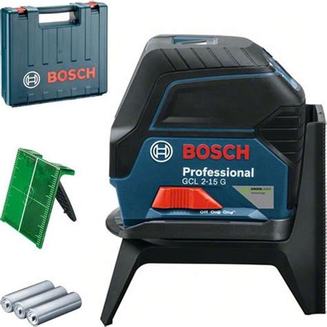 Bosch GCL 2 15 G 15m Green Combi Laser With RM1 Mount 0601066J00