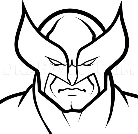 How To Draw Wolverine Easy, Step by Step, Drawing Guide, by Dawn | dragoart.com | How to draw ...