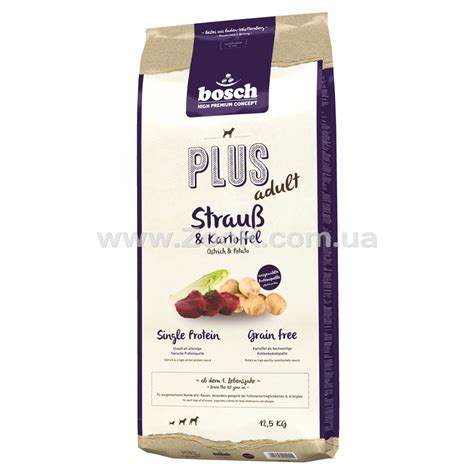 Bosch PLUS Adult Strauss & Kartoffel (Бош Плюс Эдалт Страус Картофель ...