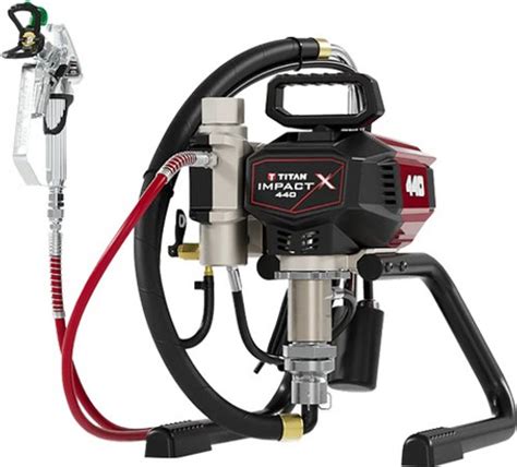 Titan 2429069 Impact X 440 Airless Paint Sprayer Duralife Motor