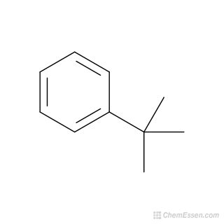 Tert-Butylbenzene Structure - C10H14 - Over 100 million chemical compounds | CCDDS