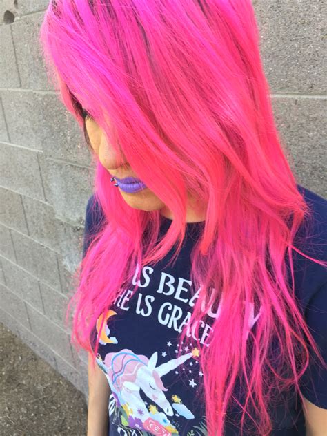 Iroiro Neon Pink Hair Dye Review – The Olive Unicorn Beauty Review