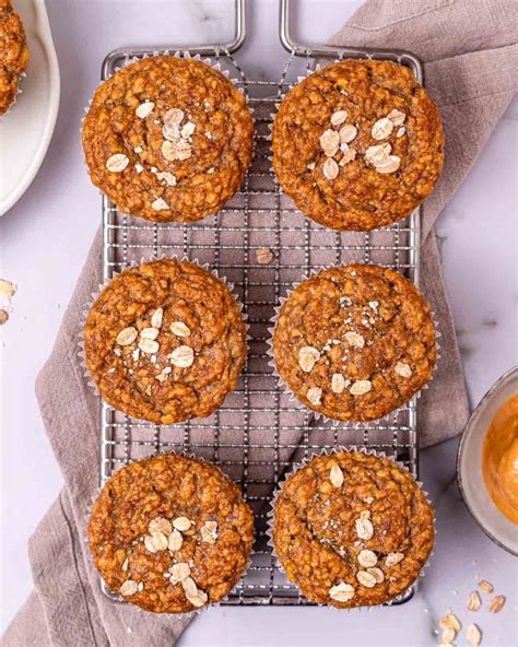 Peanut Butter Banana Muffins Clean Food Crush