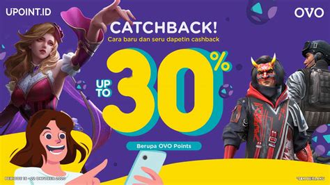 OVO CATCHBACK Dapatkan Cashback OVO 30 Hanya Di Upoint UPOINT ID