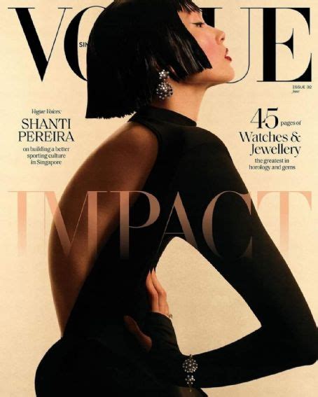 Xiao Wen Ju Vogue Magazine June 2024 Cover Photo Singapore