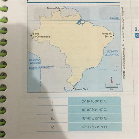 Base Na Observa O Do Mapa E Nos Conhecimen Tos Que Voc Tem Sobre