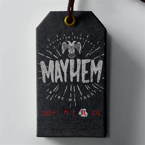 Mayhem Hand Drawn Font Behance