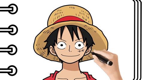 Como Dibujar A Luffy