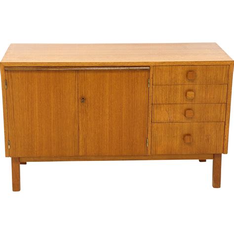 Enfilade Scandinave Vintage En Teck Su De