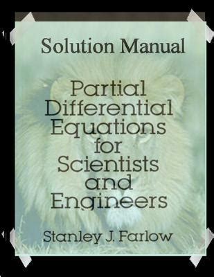 Solution Manual Partial Differential Equations For Scientists And