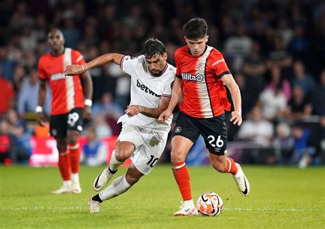 Luton Town Vs West Ham United Live Premier League Result Final Score