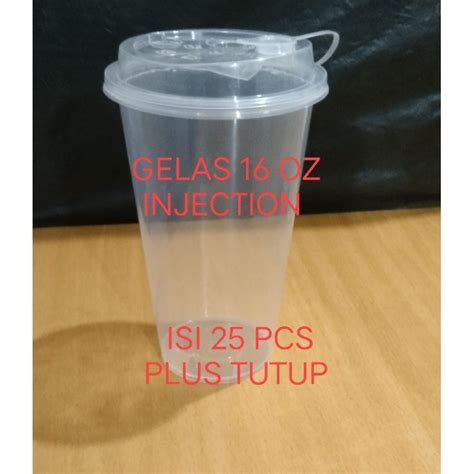 Jual Gelas Injection Victory Oz Isi Pcs Plus Tutup Buram Shopee