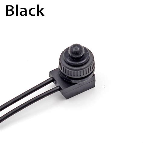 Sturdy 12v Onoff Button Switch With Waterproof Rubber Cover Perfect For Home Ebay