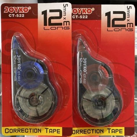 Jual Correction Tape Pita Koreksi Joyko Tipx CT 522 Ct522 Shopee