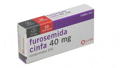 FUROSEMIDA CINFA 40 Mg COMPRIMIDOS EFG 10 Comprimidos Precio 0 75