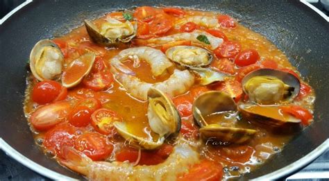 Sugo Di Vongole E Gamberi Per Pasta E Crostini Ricetta Facile