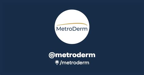 Metroderm Instagram Facebook Linktree