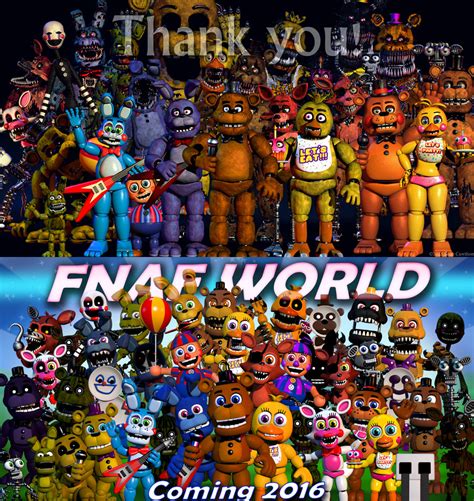 Fnaf Thank You Wallpaper Wallpapersafari