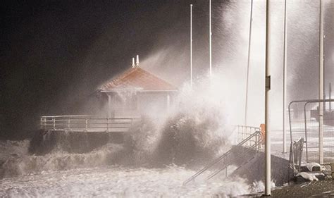 Storm Eleanor Damage Pictures Hurricane Force Winds And Rain Devastate