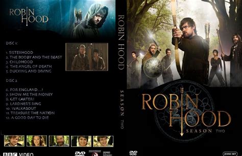 Robin Hood Season Bbc R Dvd Cover Off