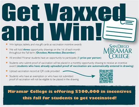 Miramar College Offering COVID-19 Vaccine Incentives | San Diego