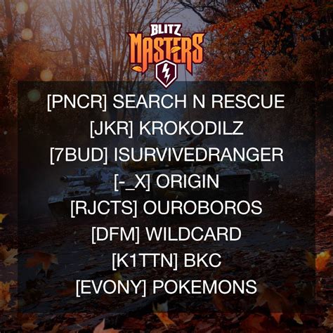 Blitz Masters Legends Ii Streams World Of Tanks Blitz