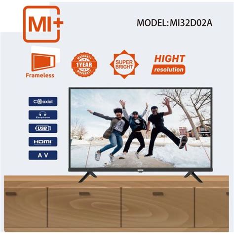 Mi+ 32" Inches FHD TV (MI32D02A) + 12 Months Warranty - Black | Jumia ...