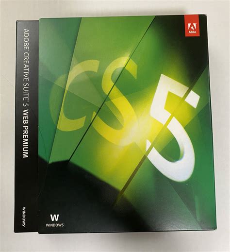 Yahooオークション Adobe Creative Suite 5 Web Premium Windows 通