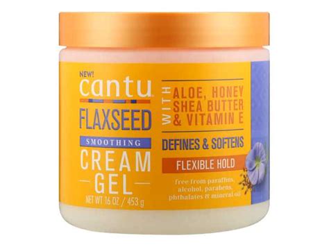 Cantu Flaxseed Smoothing Cream Gel 16oz 453 Tunuka Hair Os