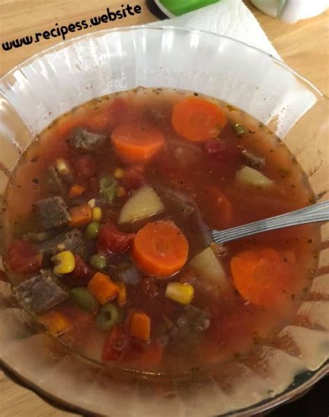 Easy Beef Vegetable Soup Recipes Website