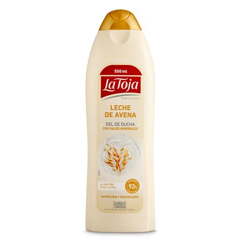 Gel de baño leche de avena La toja botella 550 ml Supermercados DIA