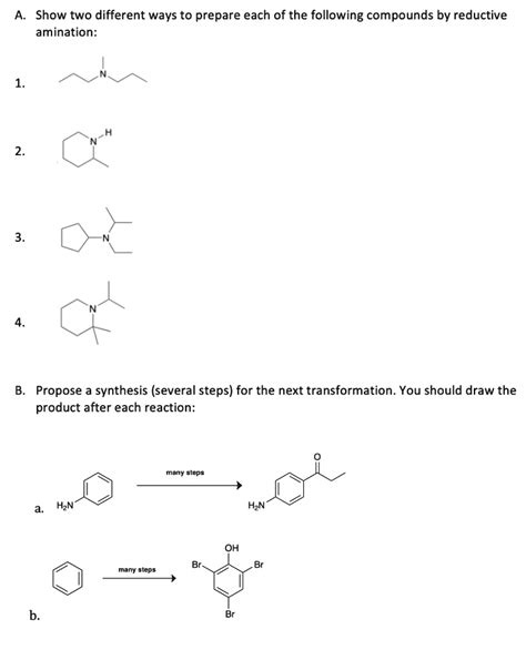 SOLVED Show Two Different Ways To Prepare Each Of The Following