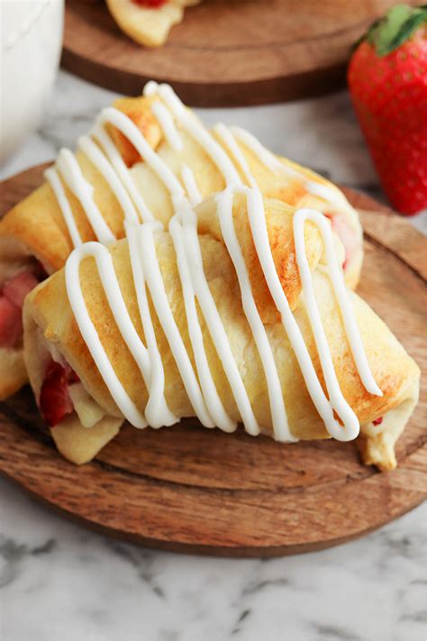 Strawberry Cheesecake Crescent Rolls My Turn For Us