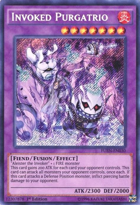 Invoked Purgatrio Fusion Enforcers Yugioh