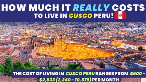 Cost Of Living In Cusco Peru Our Experience