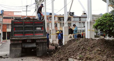 Avanza el mejoramiento del Parque Comuneros en Zipaquirá