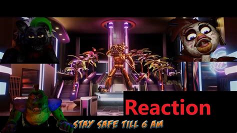 Glamrock Freddy Sings A Song Five Nights At Freddy S Security Breach Game Parody Reaction