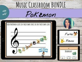 Pokémon Themed Music Resources for Music Class (20% Off) by Surdynski ...